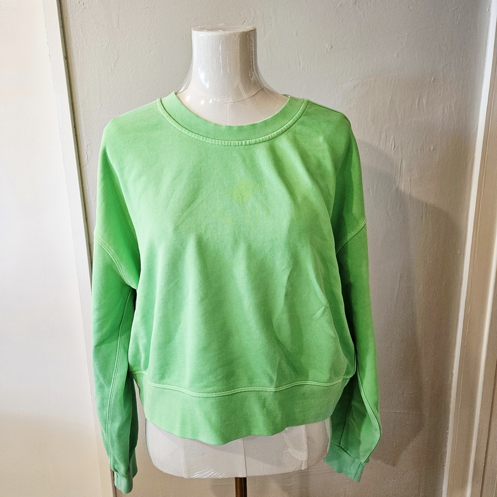 lululemon athletica Green Sweatshirt